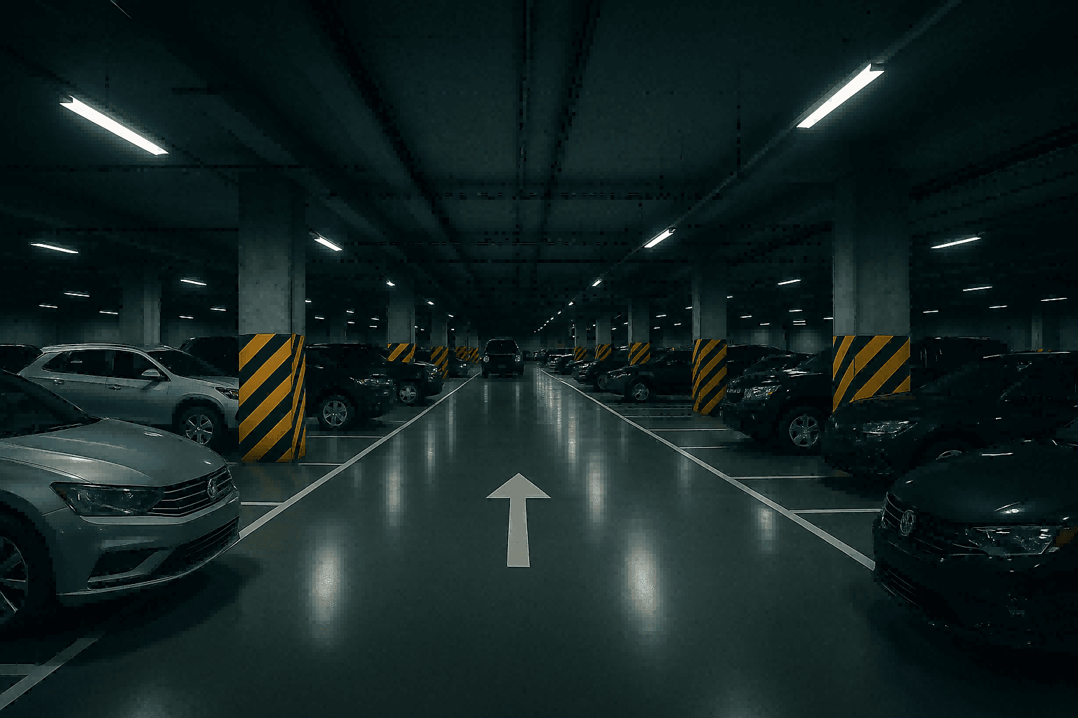 021392ff-7587-4295-bab2-b8887d749bd8 Commercial ionization system installed in HVAC duct improving underground parking garage air quality