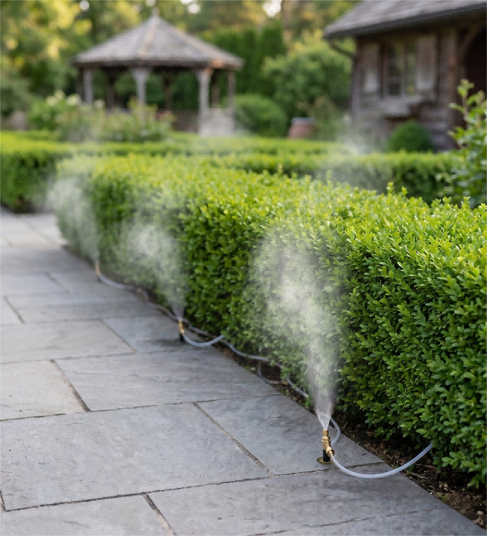 airsafer mosquito misting system spraying