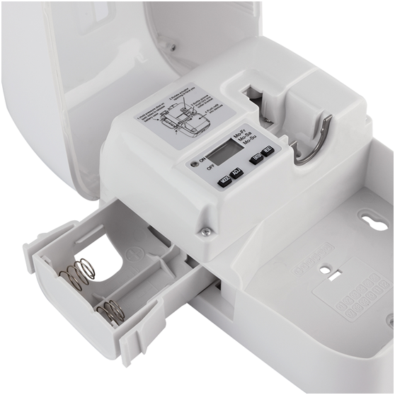 ASF-002 air sanitizer unit featuring smart scheduling and customizable spray intervals.
