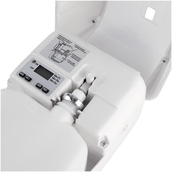 ASF-002 LCD programmable dispenser compatible with high-concentration air sanitizers