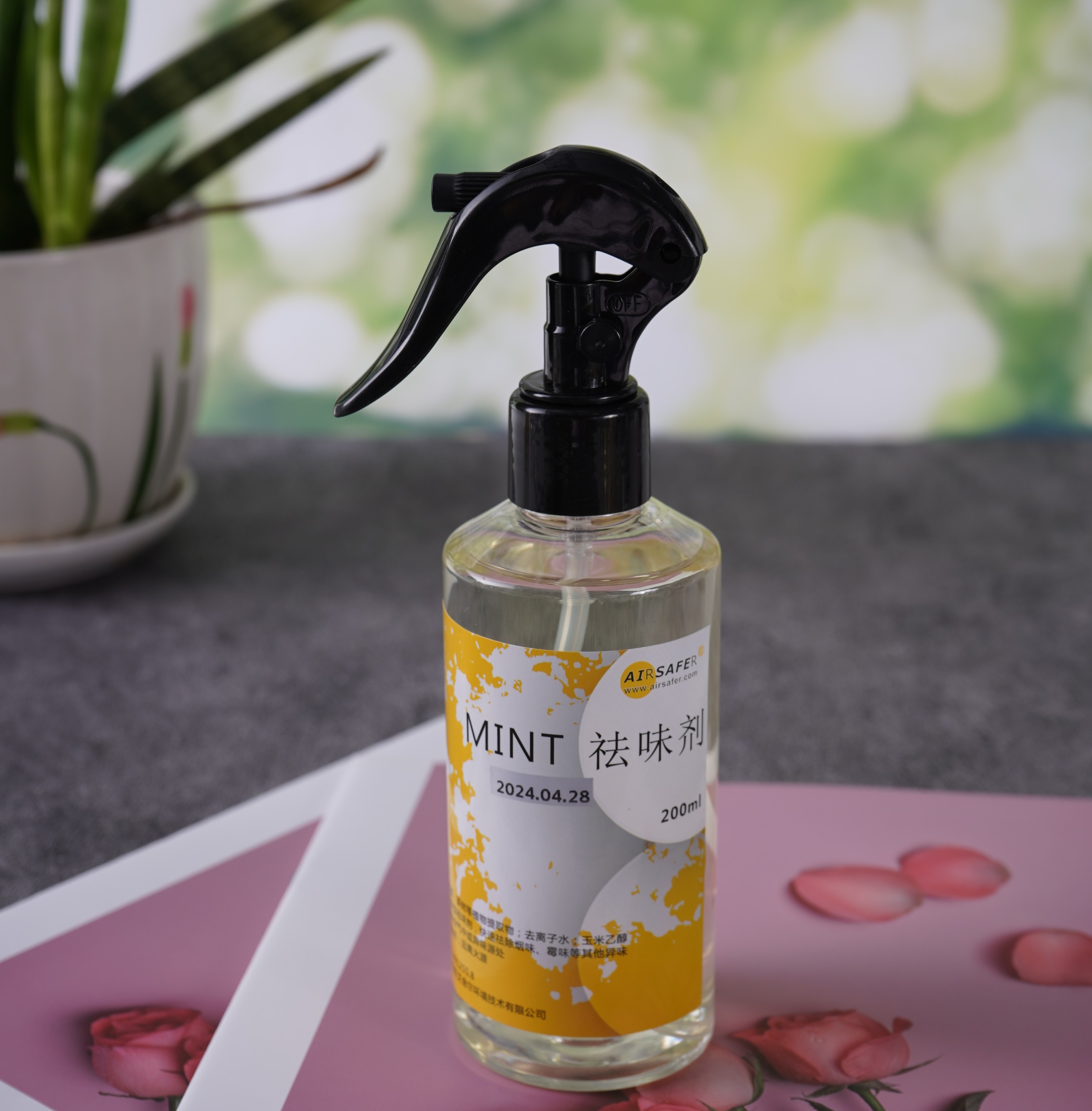 AirSafer botanical mint odor neutralizer concentrate for hotel
