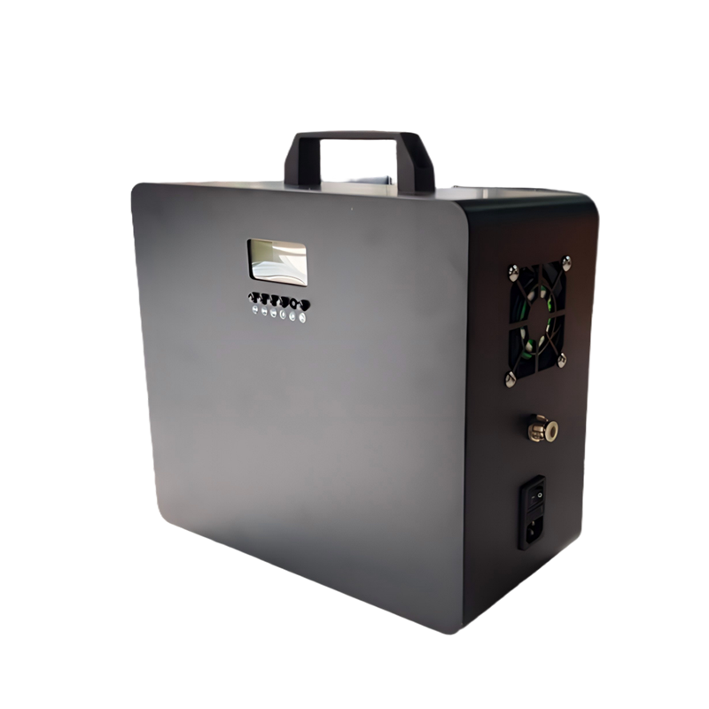 ASX-06 heavy-duty dry fog system with up to 360m² coverage area for rapid air quality improvement.