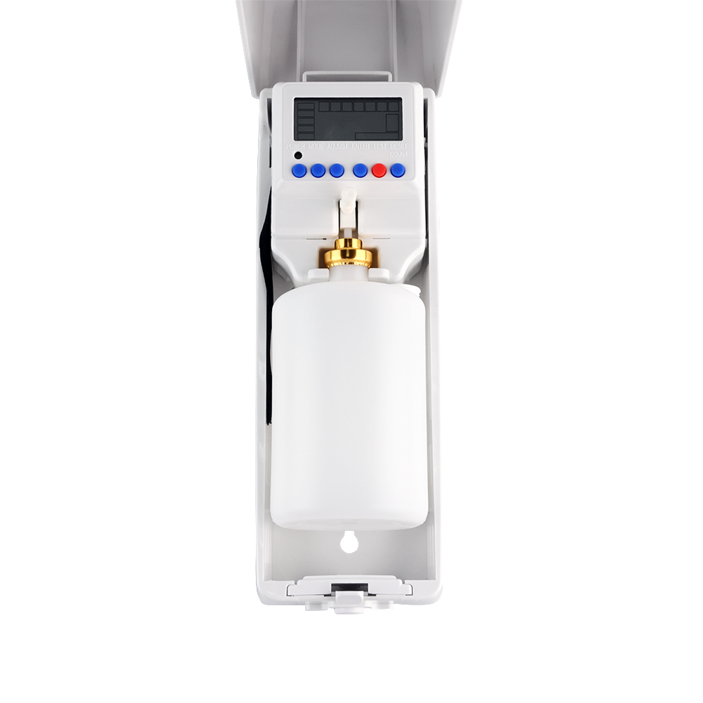 Programmable ASF-001 air sanitizer dispenser designed for commercial restroom and office hygiene.