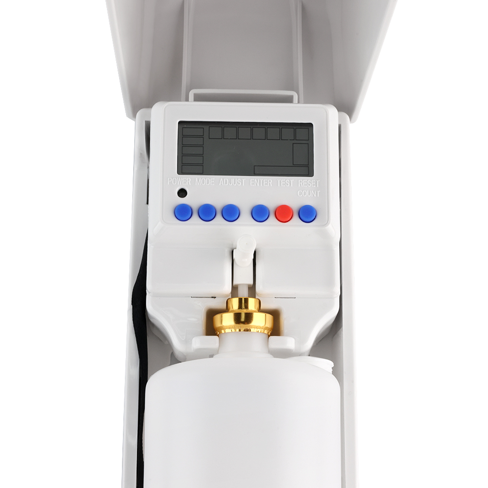 Professional ASF-001 digital spray unit compatible with various air sanitizers and fragrance refills.